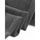 thumbnail image 5 of Pantalones de trabajo de mujer Inspire Chic de cintura alta con elástico en la parte posterior, largo hasta el tobillo, talla XL, gris oscuro liso, 5 of 6