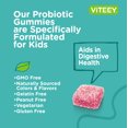 thumbnail image 4 of VITEEY Kids Probiotic Gummies 5 Billion CFUs, Digestive and Immune Support, Berry Flavor, 60 Ct, 4 of 7