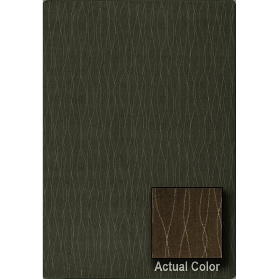 Milliken Imagine Area Rug FLOW Flow Truffle Strings Lines 2' 1" x 7' 8" Rectangle