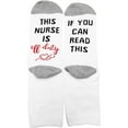 thumbnail image 2 of Soft Unisex Cotton Socks If You Can Read This Socks Funny Novelty Socks Great Christmas Gift for Men Women Game Lovers, 2 of 4