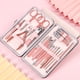 thumbnail image 4 of Kit de manicura juego de manicura 18 piezas de acero inoxidable portátil de oro rosa para tratamiento facial ANGGREK Otros, 4 of 7