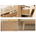 thumbnail image 5 of RichYa Fluted 6-Drawer Dresser for Bedroom, Chest of Drawers with Metal Handle,Wooden TV Stand for Living Room, Nursery, 5 of 10
