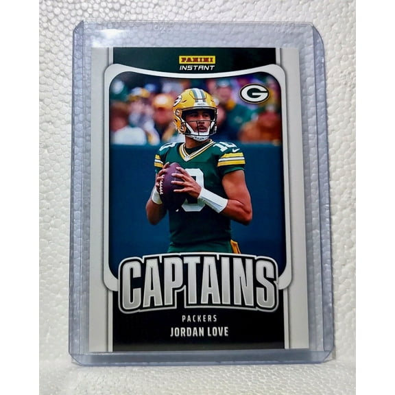 Jordan Love 2023 Panini NFL Captain #12 Football Card Green Bay Packers 1/331