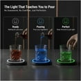 thumbnail image 2 of Smart Coaster 2.0 Cocktail Machine, Portable APP-Features, Easy To Clean & Carry, Cocktail Mixer,Interactive Lighting with Built-in Smart Sensing Tech for Home Party Mat Bar Club Drink, 2 of 8