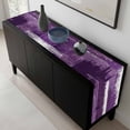 thumbnail image 5 of Purple Abstract Table Runner 72 Inches Long, Modern Mottled Art Oil Painting Kitchen Coffee Dining Table Decoration for Home Party Birthday Wedding Home Decor 14x72 Inches, 5 of 8
