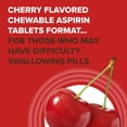 thumbnail image 6 of Bayer Chewable Aspirin Regimen Low Dose Pain Reliever Tablets, 81mg, Cherry, 36 Count, 6 of 10