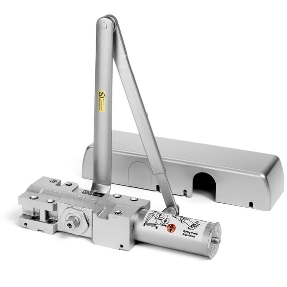 Dynasty Hardware 4401-ALUM Heavy Duty Commercial Door Closer, Aluminum