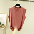 thumbnail image 2 of Diufon Tank Tops for Women Soft Sleeveless Loose Camisole Summer Casual Solid Color Round Neck Pajama Top, 2 of 6