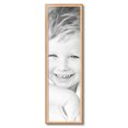 thumbnail image 2 of ArtToFrames 10x34" Gold And Stained Brown Picture Frame, Gold Wood Poster Frame, with Regular Acrylic and 2 (FBPL-4766), 2 of 7