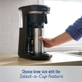 thumbnail image 5 of Mr. Coffee Pod + Cafetera Combinada Que Ahorra Espacio de 10 Tazas, Negra, 5 of 5