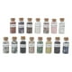 thumbnail image 4 of 15 piezas de diferentes piedras curativas en botellas de vidrio, piedras curativas de chakras para meditación, ejercicio espiritual, 4 of 8