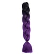 thumbnail image 1 of ziyahi Dirty Braid Double Three Four Color Synthetic Fiber Color Mixed Large Braid Hair Extension Wig, 1 of 9