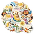 thumbnail image 6 of 35pcs-70pcs Religious Stickers Christian Cross Stickers Biblical Stationery for Laptops Suitcases Notebooks, 6 of 9