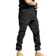 thumbnail image 2 of Pantalones largos para hombre, pantalones cargo de moda, pantalones casuales sólidos deportivos de trabajo, pantalones holgados de pierna recta, pantalones de entrenamiento de pierna ancha con múltipl, 2 of 9
