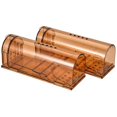 thumbnail image 1 of 2 uds. Trampas humanas para ratones para interiores y exteriores, seguras para mascotas y niños, reutilizables, fáciles de limpiar y capturar ratones kaili Sencillez, 1 of 5