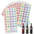 thumbnail image 1 of SHISUYAN 50 Sheets Assorted Color Self Adhesive Number Stickers for Decoration and Organization 1 to 40, 1 of 8