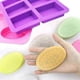 thumbnail image 4 of 2pcs Silicone Soap Molds 6 Cavities Silicone Mold Soap Mold Cake Mold, 4 of 5