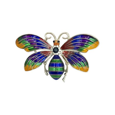 Vintage Butterfly Brooch Elegant Multifunctional Accessory For Dresses Coats Gifts Classical Jewelry Chest Ornament