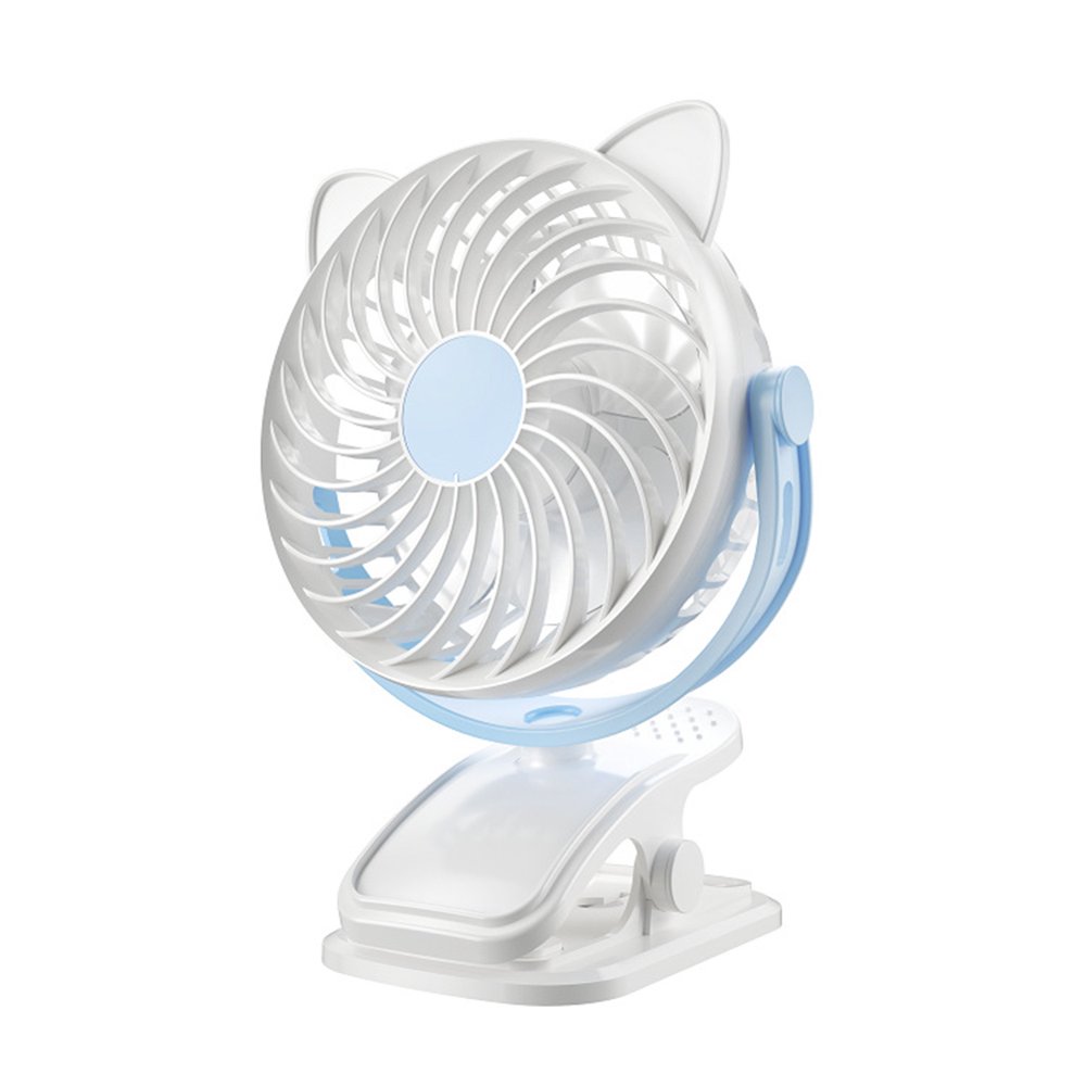 Mini USB Charging Noiseless Desktop Electric Fan PortableMute Bedside