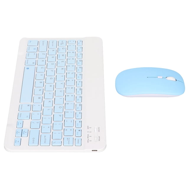 Wireless Rechargeable Ultra Silent Keyboard and Mouse with Adjustable DPI for PC Mac IOS Tablet Phone