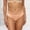 Orange, variant on Harpily Panties for Women Multi Color Lace Decor Wide Breathable Medium High Waist Soft Stretch Daily Underwear