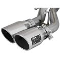 thumbnail image 5 of Fits 2007-2018 Jeep Wrangler JK Advanced FLOW Engineering Exhaust System Kit 49-48054-P Rebel Cat-Back System; Stainless Steel; With Muffler; 2-1/2 Inch Pipe Diameter; Single Exhaust With Dual Exit, 5 of 5