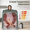 thumbnail image 5 of Globalway 800W 2 Person Portable Steam Sauna Tent SPA w/ Hat Side Holes 3L Steamer, 5 of 10