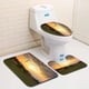 thumbnail image 1 of Juego de alfombras de baño ABPHQTO Amanecer en el campo de golf 3 piezas, 1 of 2