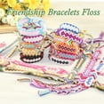 thumbnail image 5 of DIY Friendship Bracelet Kit, Bracelet Making Kit for Kids DIY handmade beaded jewelry homemade woven necklace candy color color puzzle handmade creative toys, 5 of 5