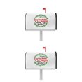 thumbnail image 4 of relayinert Add Holiday Cheer To Mailbox Christmas Deer Pattern Sleeve Easy To Couch Cover YTYH2309048 2Set, 4 of 6