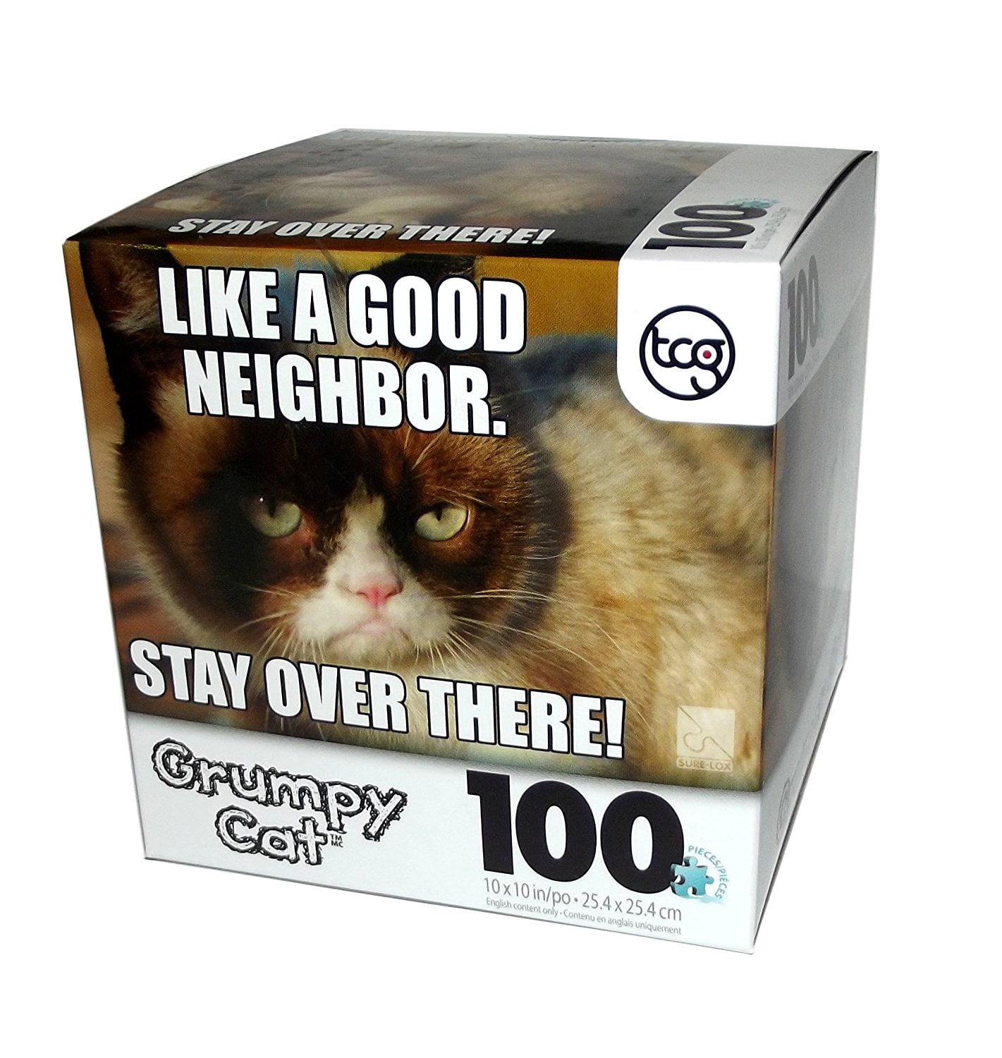 Grumpy Cat Like A Good Neighbor Puzzle100 pcs By The Canadian Grpup