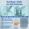 thumbnail image 4 of BolBac Heavy Duty Toilet Bowl Cleaner, High-Power 25-30% HCI Formula, Fast Lime & Rust Removal, Removes Odor-Causing Build-Up, 4 of 9