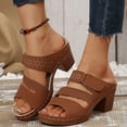 thumbnail image 5 of Summer Sandals 2026 Fashion Women Casual Round Head Comfy Slippers Beach Casual Slippers Shoes, 5 of 7