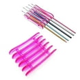 thumbnail image 2 of UDIYO Nail Art Design Craft Acrylic UV Gel Brush Pen Rest Plastic Holder Stand Supply, 2 of 6