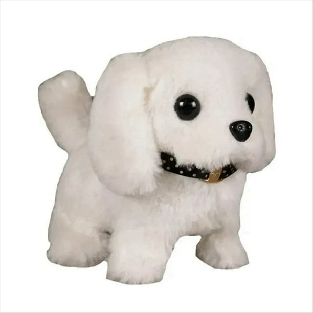 Juguete Electrónico de Peluche Que Camina y Ladra, Interactivo para Cachorros y Niños Pequeños Bomei ()