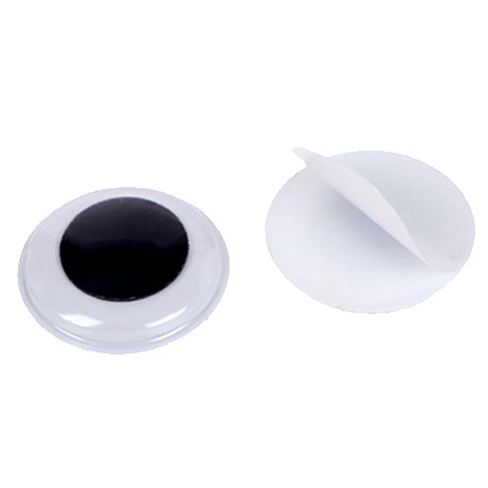 LeeQinersw Self-Adhesive Googly Eyes Wiggle Eyes Plastic for DIY Crafts Stuffed Animals 4000pcs 12mm