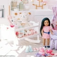 thumbnail image 6 of Sophia's High-End Baby Doll Rocking Cradle for 15" Dolls, White, 6 of 6