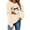 Khaki, variant on Womens Halloween Sweatshirts Crewneck Printed Shirts Fall Winter Long Sleeve Sweaters Casual Blouses Loose Fitting Sweatshirt Pullover Top Halloween Costumes