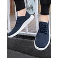thumbnail image 4 of GLYGML Canvas Casual Sneakers Lightweight Breathable Walking Shoes Non-Slip Sole for Daily Commute and Casual Wear, 4 of 5