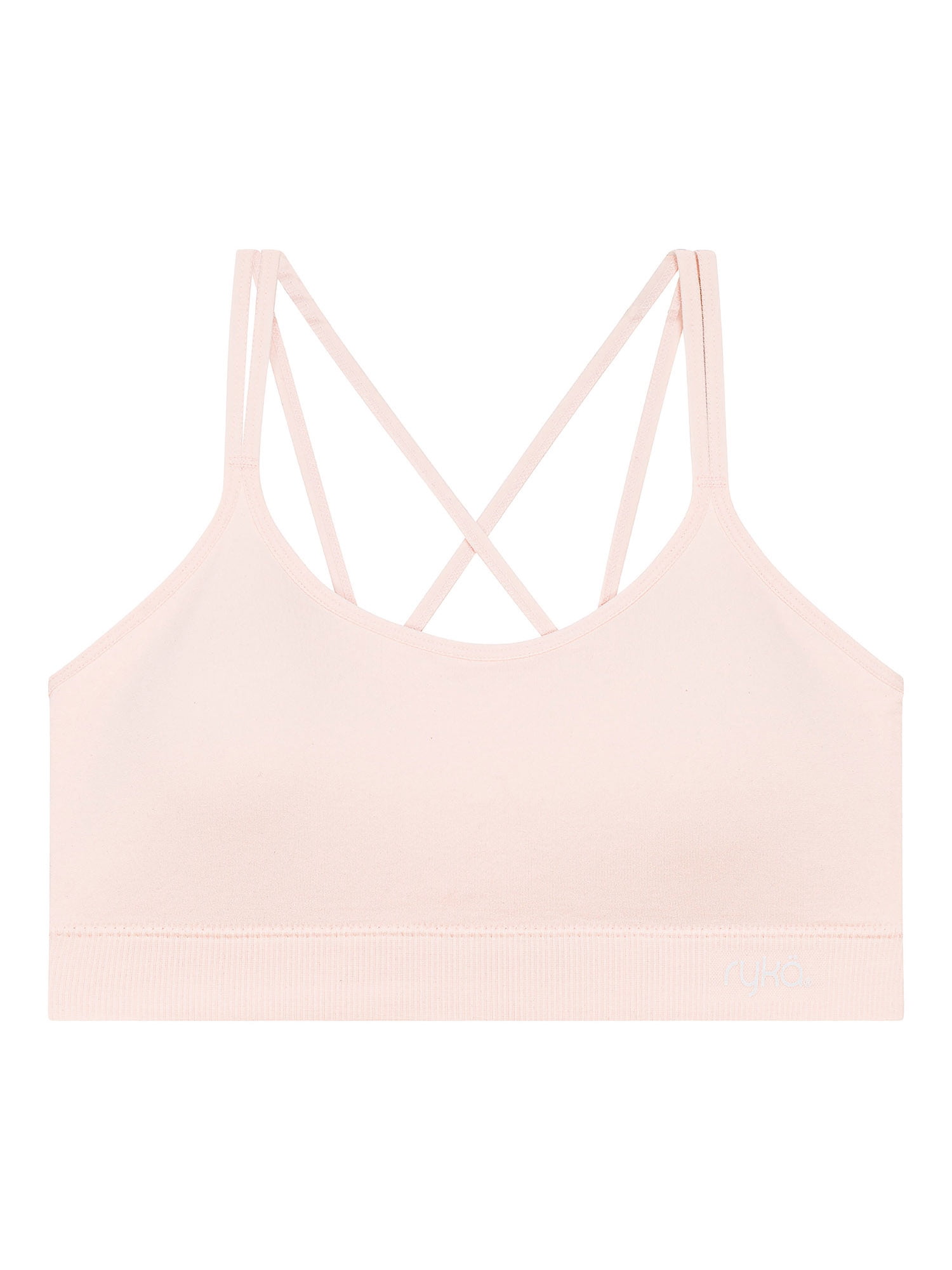 Ryka Women's Strappy Keyhole Sports Bra, 2-Pack, Sizes S-XL