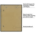 thumbnail image 6 of Americanflat 24x30 Picture Frame with Polished Plexiglass Streamline Collection Thin Border Wall - Black, 6 of 7