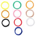 thumbnail image 4 of BEADCEST 10Pack 3D Printing Wire Rod PCL for 3D Printing Pen Non-Jamming, 4 of 7