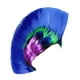 thumbnail image 2 of Peluca mohicana estilo punk rock para mujer y hombre, ideal para bailes de máscaras. Azul, 2 of 9