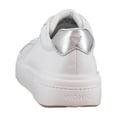thumbnail image 4 of Vionic Colbie Women's Fashion Sneakers White/Silver Leather Size 5 W, 4 of 8