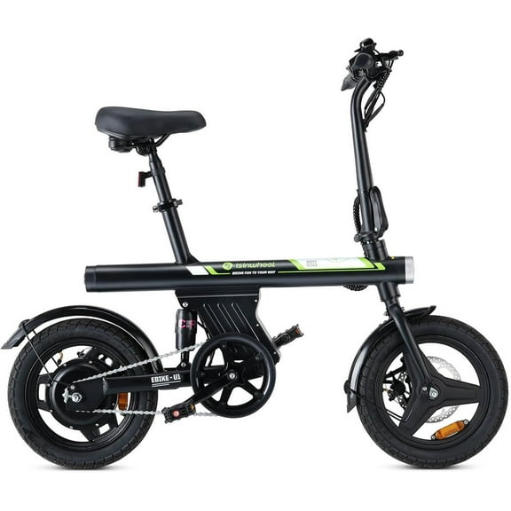 isinwheel U1 Electric Bike for Adults Black