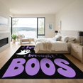 thumbnail image 3 of ODIKA 5'x7' Machine Washable Non-Slip Area Rug, Graphic Purple High Traffic Rug with Pad, Purple, 1052786, 3 of 8