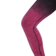 thumbnail image 4 of Women's High Waist Ombre Gradient Yoga Pants for Women Stretch Full Length Athletic Leggings, Soft Squat Proof Workout Tight Trousers for Gym Running Outdoor, 4 of 5