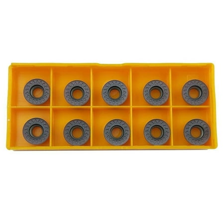 

Geege 10Pcs Rpmt1204Moe-Js Rpmt1204M0 Insert Carbide Insert Milling Cutter