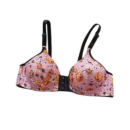 Women S Cotton Nursing Bra Support Wireless Breastfeeding Maternity Bras Plus Size Comfortable Yoga Bra Smoothing Bra Push Up Bras For Ladies Wire-Free Bra Lace Underwire Racerback Bra