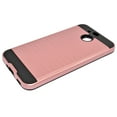 thumbnail image 2 of HTC Bolt Hybrid Metal Brushed Shockproof Tough Case Cover, 2 of 3